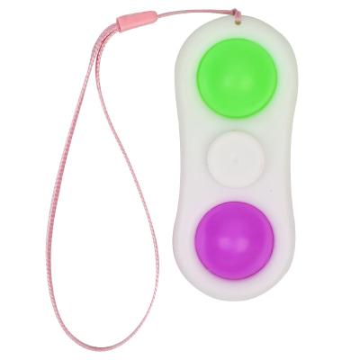 China Wonderful Gift Amazon Silicone Finger Gyro Decompression Border Explosive Hot Selling Sensory Toys for sale