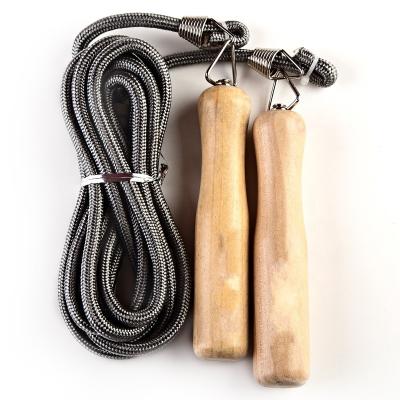 China Hotsale Wooden Handle Amazon Handle Jump Ropes for sale