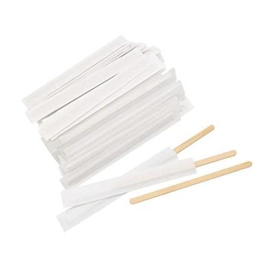 China Sustainable Wooden Coffee Beverage Stick Cheap Price Flavored Coffee Stirrer for sale