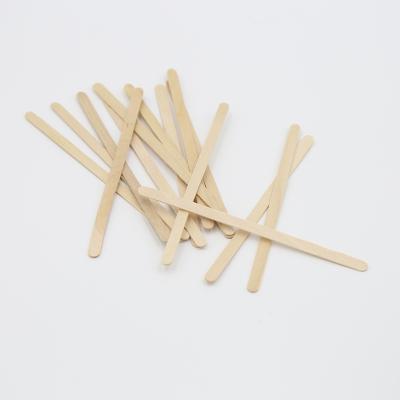 China Sustainable Eco Friendly Natural Wooden Coffee Disposable Stir Birch Stick for sale