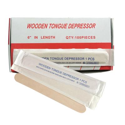 China dental equipments & Accessories Best Selling Sterile Medical Wooden Spatulas For Sale for sale