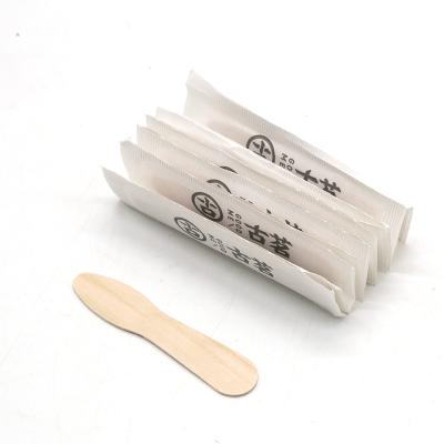 China Sustainable Birch Wooden Popsicle Stick Ice Cream Sticks Disposable Stick Popsicle Spoon for sale