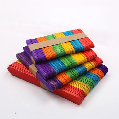 China Factory Wholesale Sustainable Disposable Birch Wood Craft Stick Wooden Craft Sticks for sale