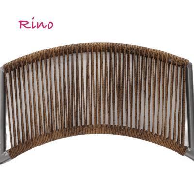 China Eco-freindly Outdoor Furniture Weaving Material Rattan Cane Webbing Roll Synthetic Artificial Plastic Rattan for sale