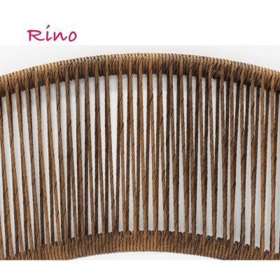 China Eco-freindly Synthetic Wicker Material Plastic Rattan Cane Raw Material Outdoor Furniture PE Rattan Synthetic Rattan Material for sale