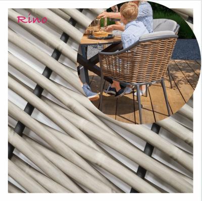 China Eco-freindly Weaving Outdoor Synthetic Wicker Garden Furniture PE Rattan for sale