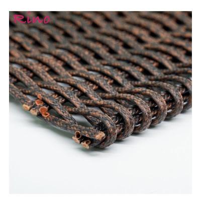 China Eco-freindly Cheapest Synthetic Artificial PE PE Rattan Wicker Cane Half Round Weaving Material Roll 6mm For Outdoor Furniture Chair Webbing for sale