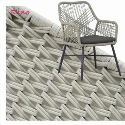 China Eco-freindly Woven Rattan, Plastic PE Wicker Repair Material for Garden Chair Black Table Patio Furniture for sale