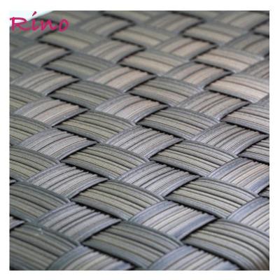 China Eco-freindly Hot sale pe plastic rattan webbing roll synthetic cane rattan weaving webbing material for sale