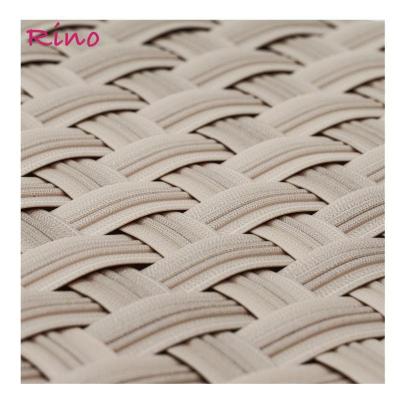 China Eco-freindly Free Sample Outdoor Furniture Lounge Wicker PE Weaving Cane Synthetic Artificia Plastic Rattan Weaving Material for sale