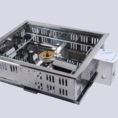 China Easily Assembled Rotisserie Grill BBQ Hot Stone Grill Korean Gas Barbecue Grill for sale