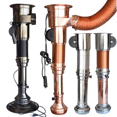 China Corrosion Resistance Stainless Steel Flexible BBQ Exhaust Smoke Pipe,Korean Exhaust Hood System Kitchen Extract System for sale