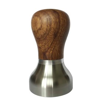 China Sustainable High Quality Wooden Coffee Tamper Wholesale Hand Tamper for sale