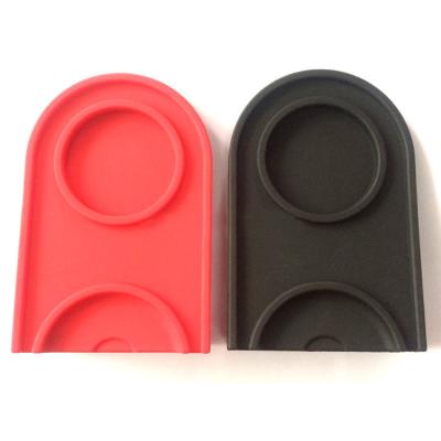 China Viable Wholesale Thickening And Durable Black And Brown Silicon Tamping Mat for sale