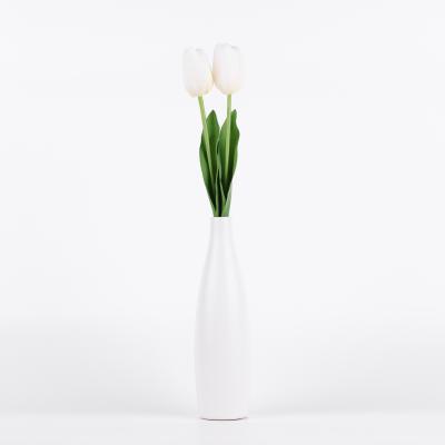 China Wholesale Gift AMK Artificial Flowers Hand-feeling Permanent Tulips for sale