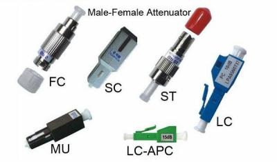 China Other SC/FC/ST/LC/MU/LCAPC Male Female Attenuator for sale