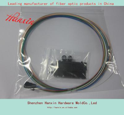 China PVC Hytrel Jacket Fiber Optic Cable With Fiber Fanout Tubing Kits for sale