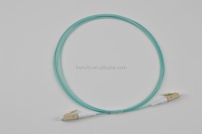 China LC-LC MO3 Multimode PVC Fiber Optic Patch Cord for sale