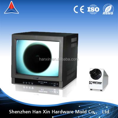 China Desktop 400X / 200X Video Type Fiber Optic Inspection Microscope With MPO / SMA Adapter HX-108 for sale