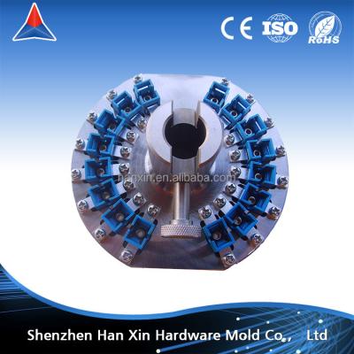 China 16 Connectors SC UPC Polishing Jig / Fiber Optic Polish Fixture For Domaille Polishing Machine SC for sale