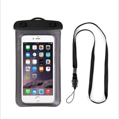 China High Cost Effective Protector Cover PVC Floating Ziplock Waterproof Cell Bag Mobile Phone Case for sale