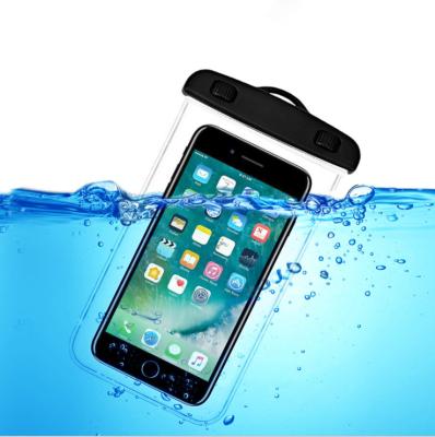 China Protect High Quality Waterproof Cell Phone Bag Beach PVC Waterproof Phone Case Amazon Diving Hot Selling for sale