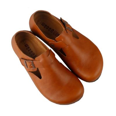 China Manufacturer Direct Genuine Leather Flat Slip On Casual Kids Shoes for sale