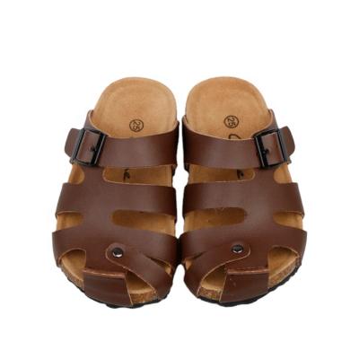 China Round PU Midsole Slides Shoes Boys Sandal For Kids for sale