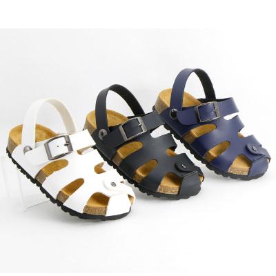 China Round PU Midsole Slides Shoes Boys Sandal For Kids for sale