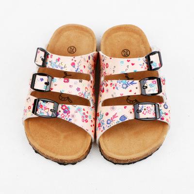 China Pink Breathable Girl Summer Sandals Flat Shoe for sale