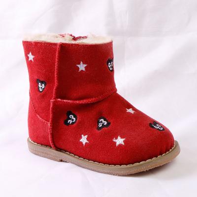 China Flat 2020 New Design Girls Snow Boots for sale