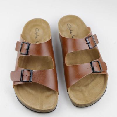 China CUSHIONING wholesale price cork shoes flip flop slippers for men for sale