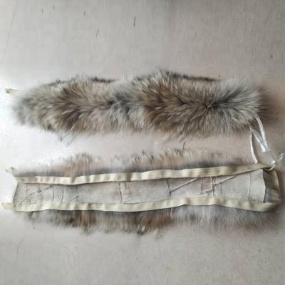 China Full Europe Coyote Hide Pelt For Collar / Trimming / Fur Strips for sale