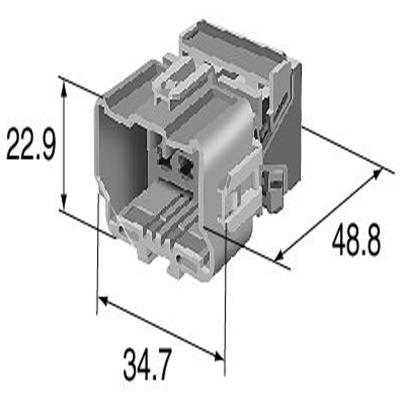 China Waterproof connector SUMITOMO 6098-3567 6pin male and female automotive connector for sale