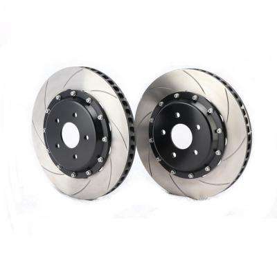 China Strong Semi-metal Ventilation Effect Disc Brake Rotor 362*32mm For Peugeot for sale