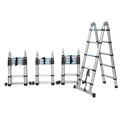 China Folding Ladders Telescoping Aluminum Ladder Manufacturers Telescopic Extension Ladders for sale