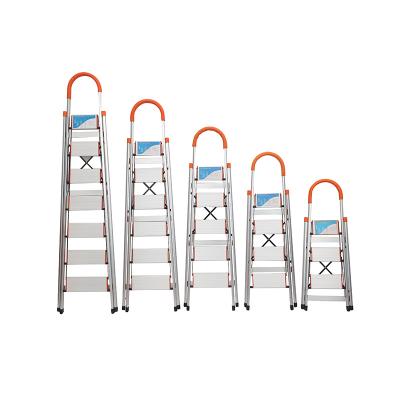 China Folding Ladders Tending Products Hot Foldable Ladders 7 Aluminum Step Ladder 7 Step Ladder for sale