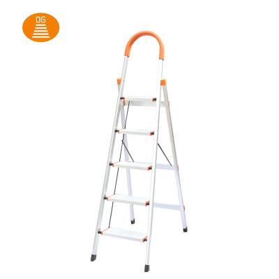 China Home Office Foldable Ladders Household Aluminum Ladder Folding Ladders 5step Folding Ladders for sale