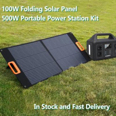 Chine MONO ETFE 200w Station de panneau solaire pliable Générateur Système de panneau solaire pliable à vendre