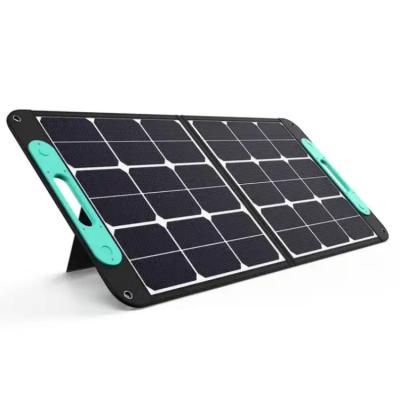 Chine Panneau solaire monocristallin pliable de 100 W, étanche IP68 pour le camping à domicile à vendre