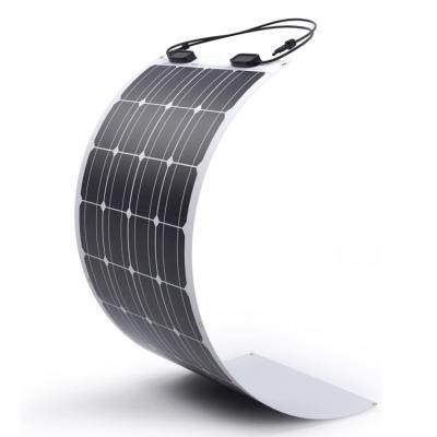 China Marine RV Dünne 100w Flexible Solarzelle IP68 Wasserdicht ODM zu verkaufen