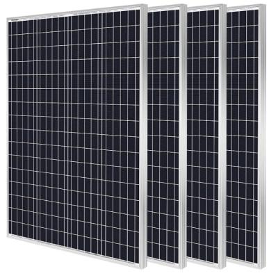 China Waterdicht monokristallijn mono zonnepaneel 100W 12V rigide zonnepaneel Te koop