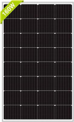 China 160W Off Grid Monocrystalline PV Cell Module Mono Poly Zonnepaneel 12V Te koop