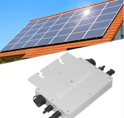 China IP65 3000W 6000W Solar Micro Inverter On Grid AC120V 230V met wit en zwart Te koop