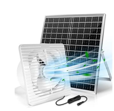 China Weißes monochristallines Mini-Solarpanel-Kit Bürstenloser Ventilator 30W 8