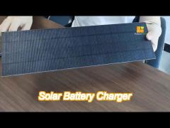 5W Solar Battery Charger Panel Kit Monocrystalline Portable For Car