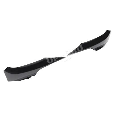 China Plastic For BMW 2005-2009 3 Series M3 E92/E93 Gloss Black Front Bumper Lip Wrap Corner Spoiler for sale