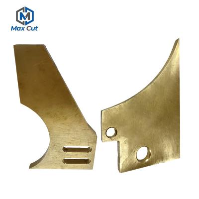 China Max Cut Corrugated Cardboard Flexo Printer Machine Spare Parts Knife Flexo Printing Machinery Parts Brass Copper Blade for sale