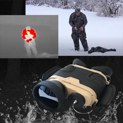 China 5000m Best Quality Hunting Termal Handheld Uncooled Thermal Binocular Scopes Accessories Night Vision Imager for sale