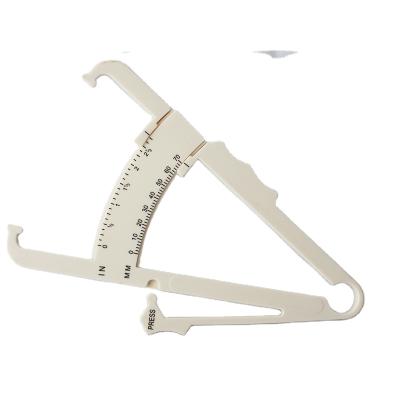 China Body Fat Caliper Body Measuring Tool ABS Fat Personal Fitness Clip Caliper Calculator Body Tester Body Fat Caliper for sale